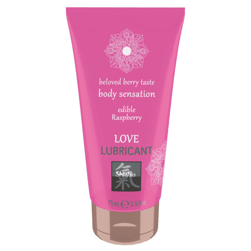 Shiatsu Lubrifiant comestible Framboise 75ML